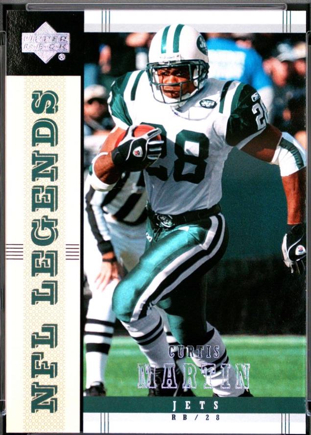 Curtis Martin #62 2004 Upper Deck Legends Football