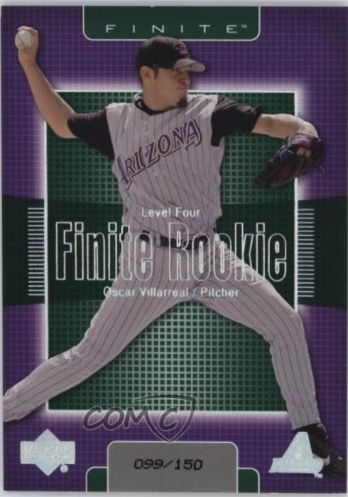 Oscar Villarreal #378 2003 Upper Deck Finite Baseball