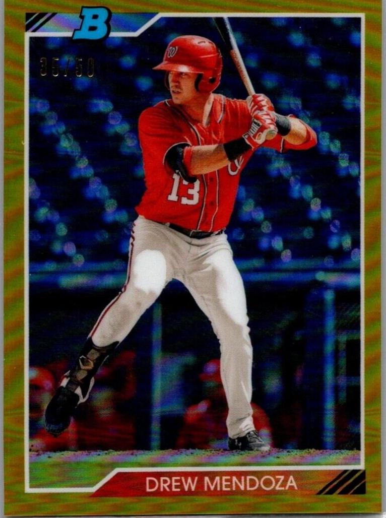 Drew Mendoza [Gold Refractor] #DM