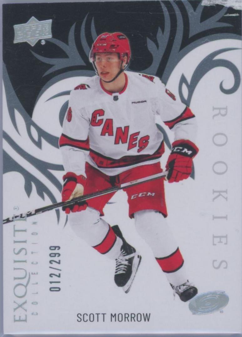 Scott Morrow #R-39 2024-25 Upper Deck Ice Hockey Exquisite Collection Rookies