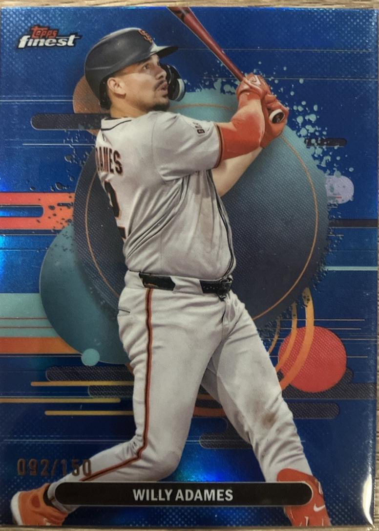 Willy Adames [Blue Refractor] #151