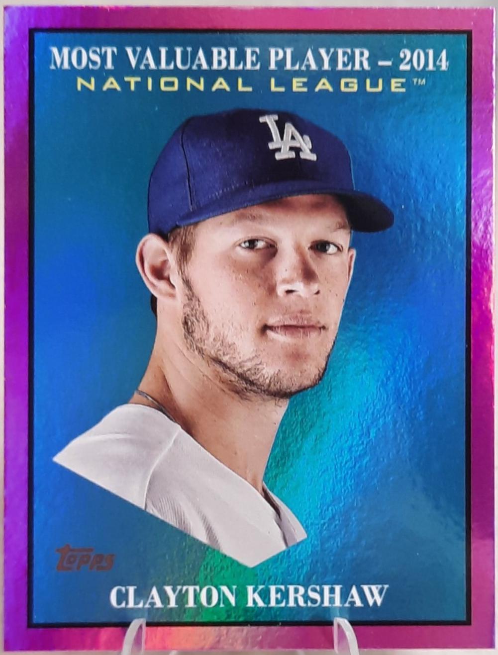 Clayton Kershaw [Pink Foil] #MV-15