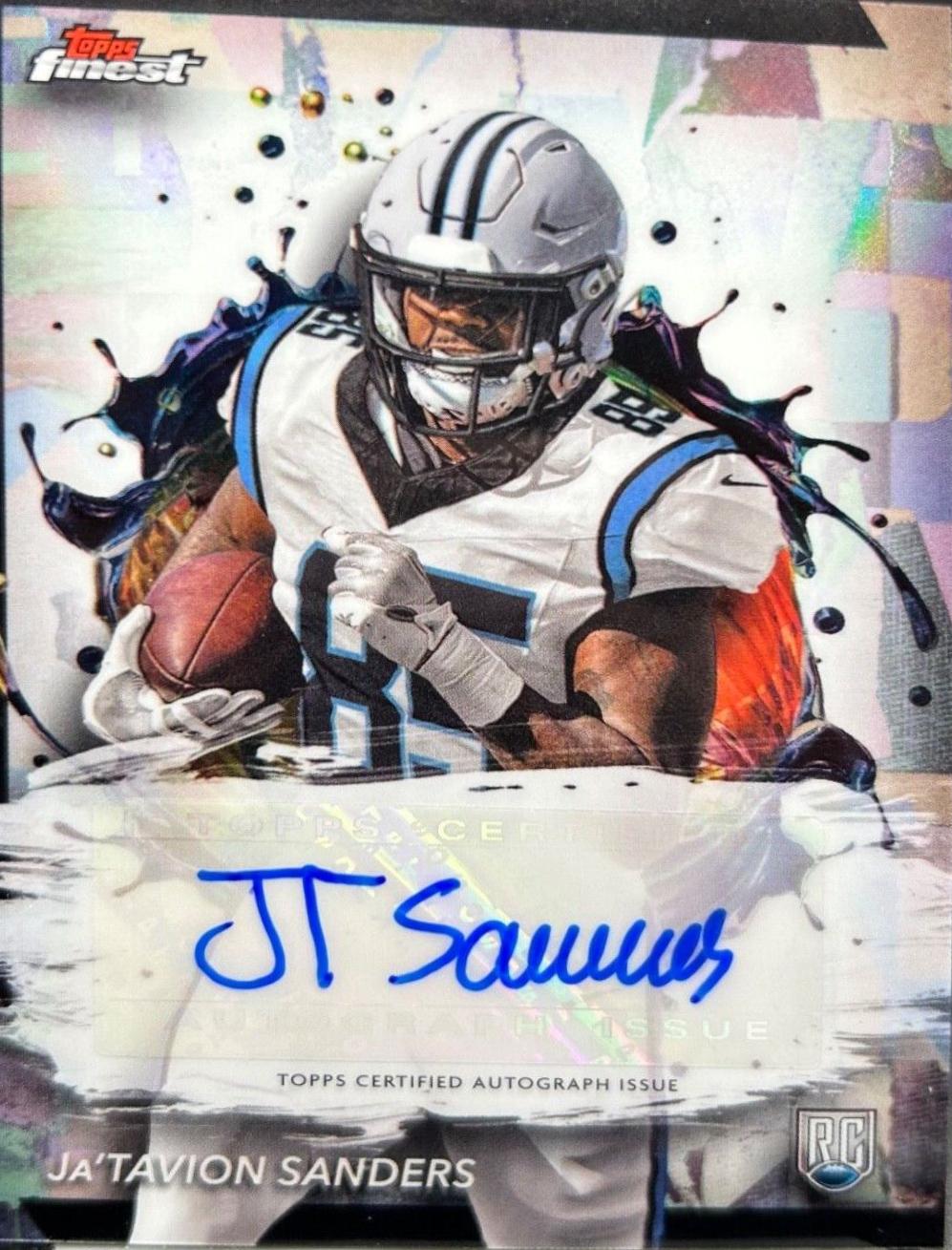Ja'Tavion Sanders [Refractor] #RFA-JS
