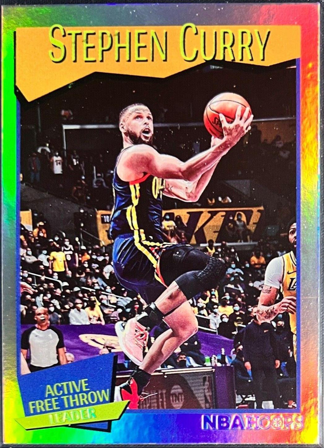 Stephen Curry #269 2021 Panini Hoops Basketball