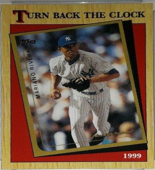 Mariano Rivera #20 Baseball Cards 2019 Topps Throwback Thursday