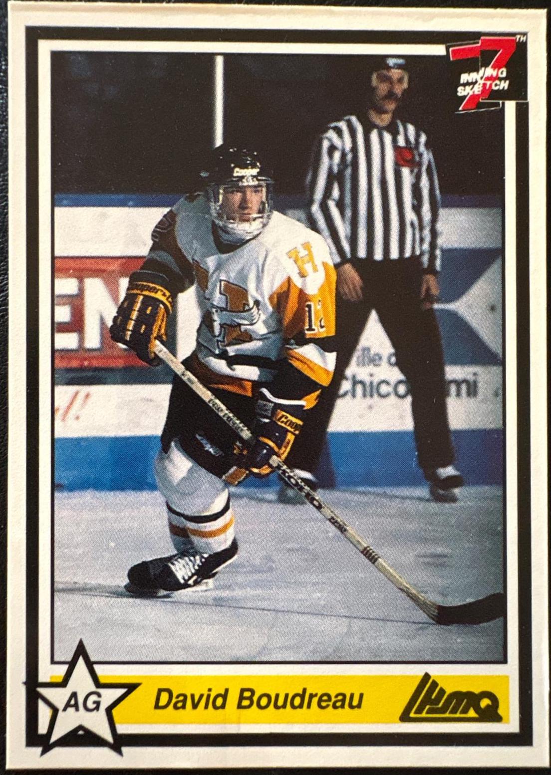 David Boudreau #119 1990 7th Inning Sketch Lhjmq Hockey