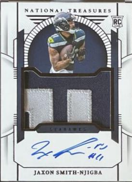 Jaxon Smith-Njigba [Rookie Patch Autograph Black] #173