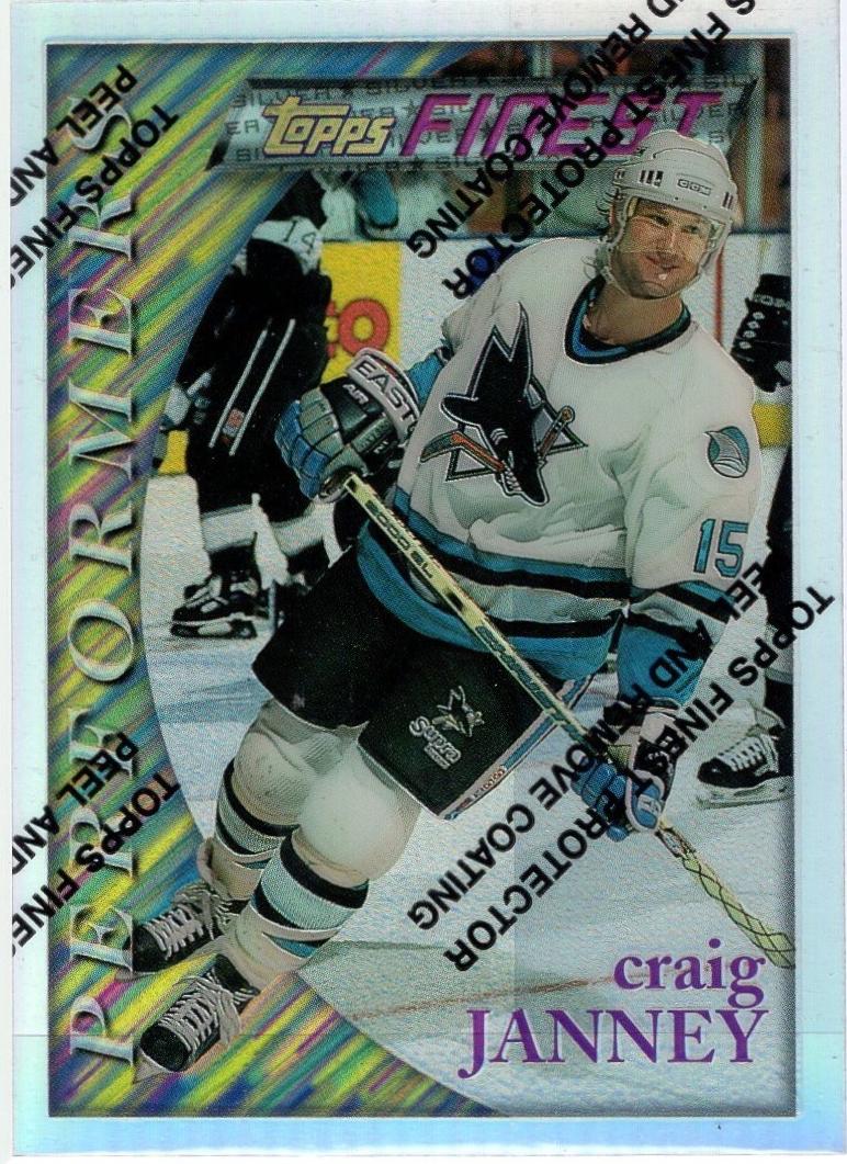 Craig Janney #4 1995-96 Finest Hockey
