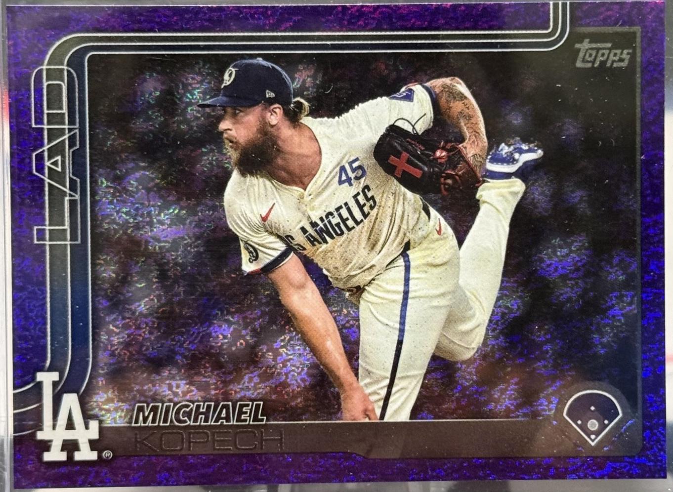Michael Kopech [Purple Rainbow Foil] #611