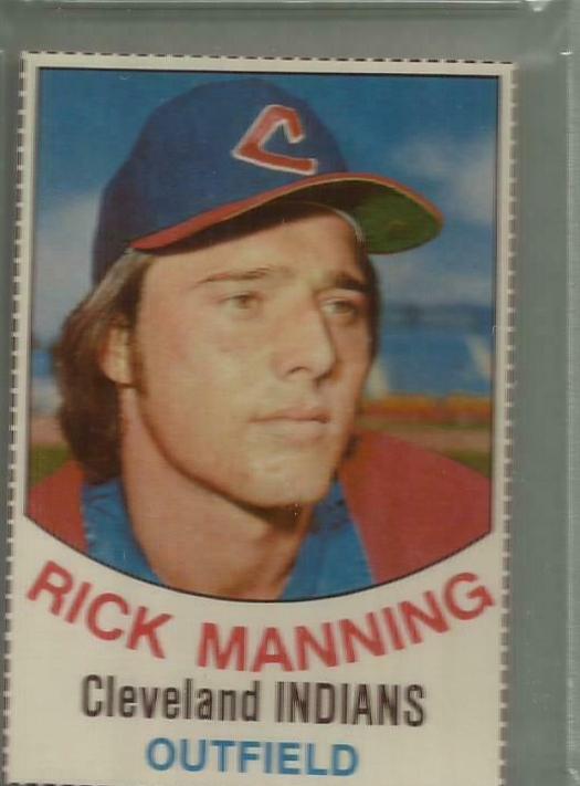 Rick Manning #53 1977 Hostess Baseball