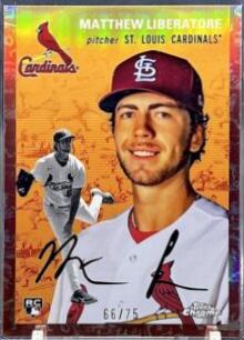 Matthew Liberatore [Cream Rose Gold Refractor] #87