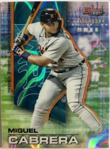 Miguel Cabrera [Aqua Lava Refractor] #43