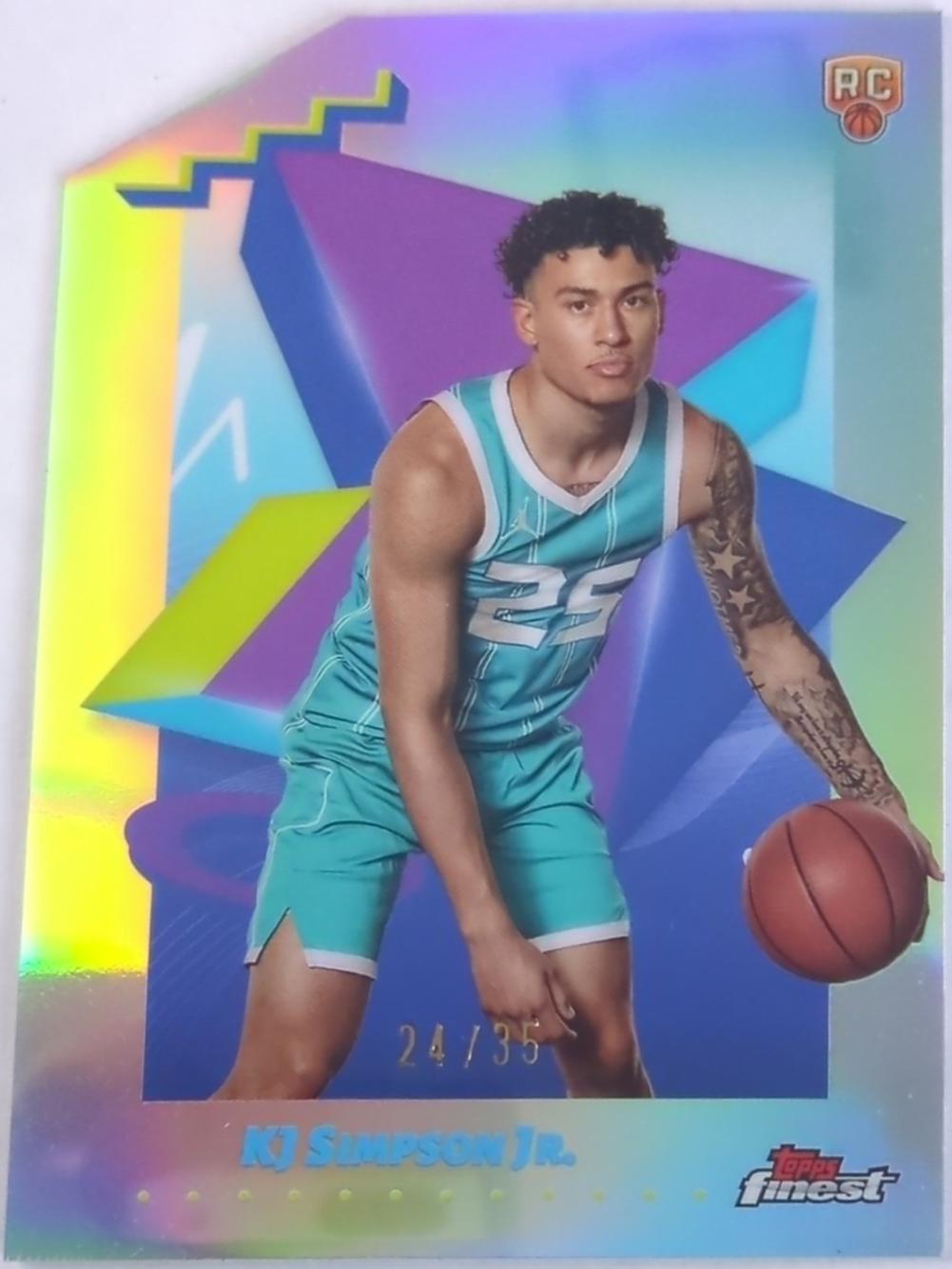 KJ Simpson Jr. [Die-Cut Refractor] #110