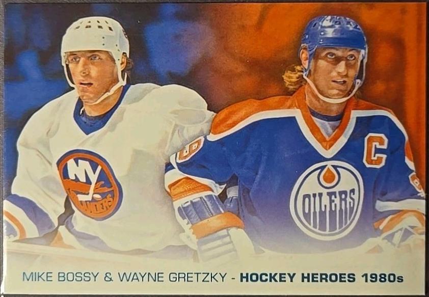 Mike Bossy / Wayne Gretzky #HH52 2013 Upper Deck Hockey Heroes