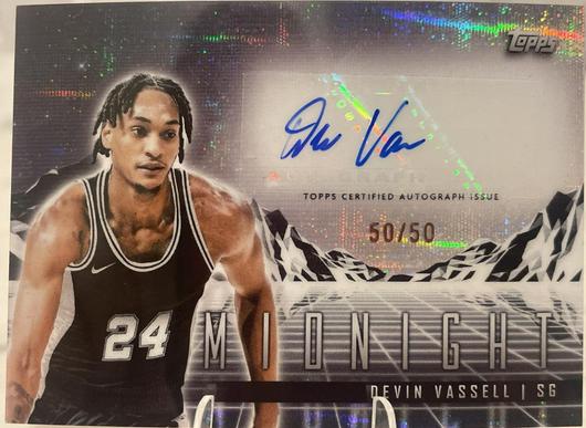Devin Vassell #HS-DV Cover Art