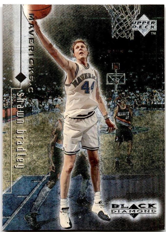 Shawn Bradley #28 Basketball Cards 1998 Upper Deck Black Diamond