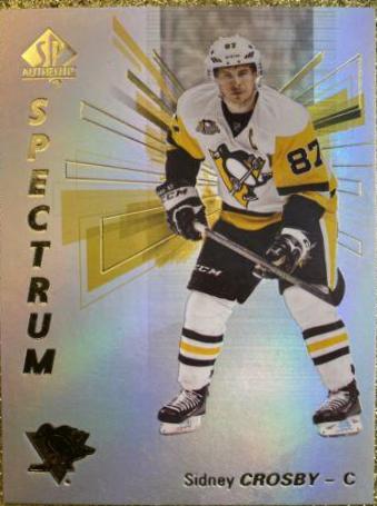 Sidney Crosby #S-15 Hockey Cards 2016 SP Authentic Spectrum FX