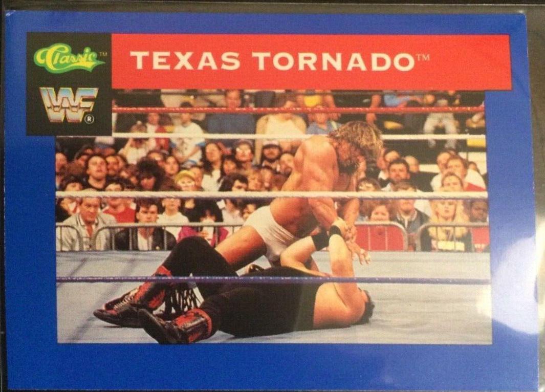 Texas Tornado #37 Wrestling Cards 1991 Classic WWF