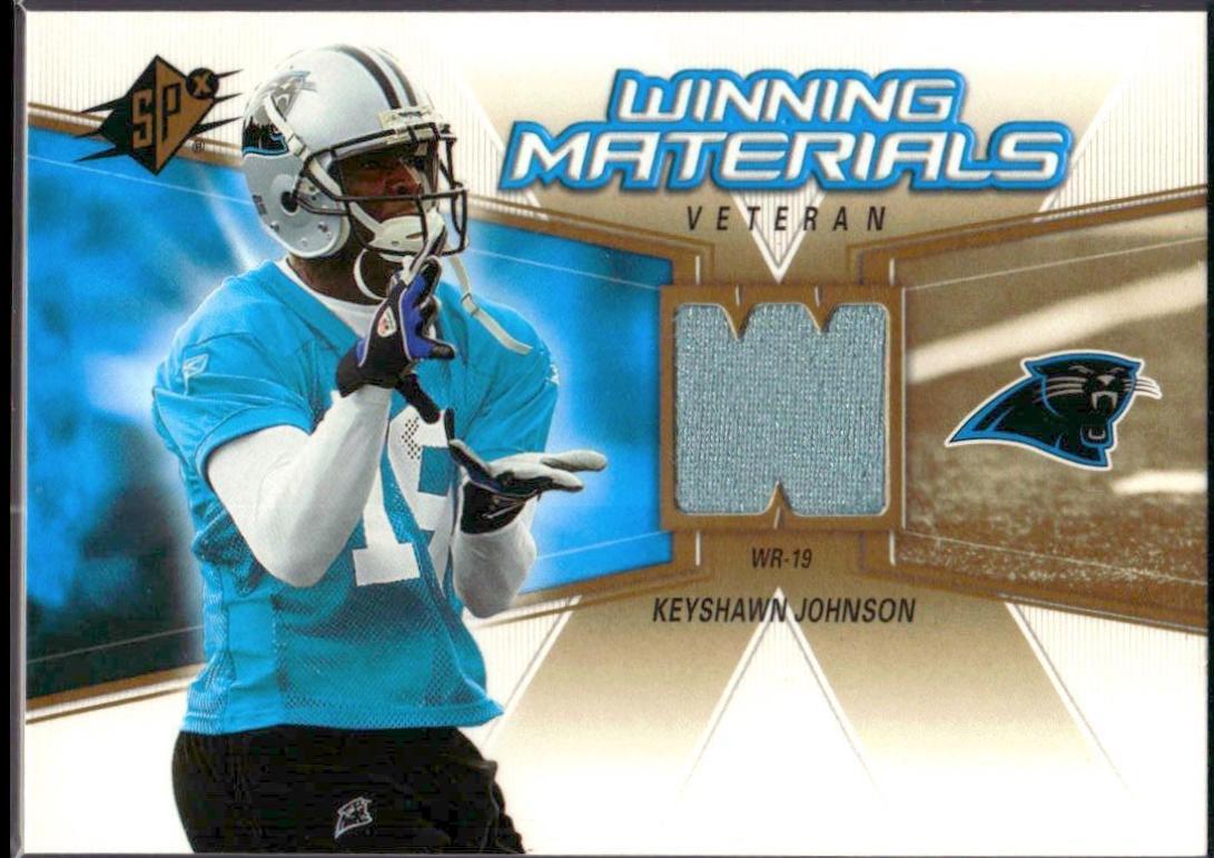 Keyshawn Johnson #WMV-KJ 2006 Spx Winning Materials Football