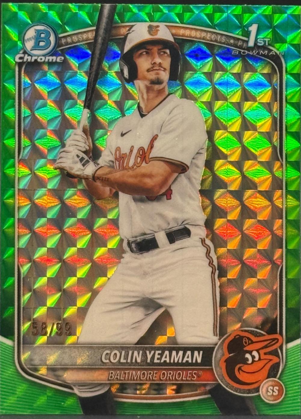 Colin Yeaman [Green Geometric] #BDC-47