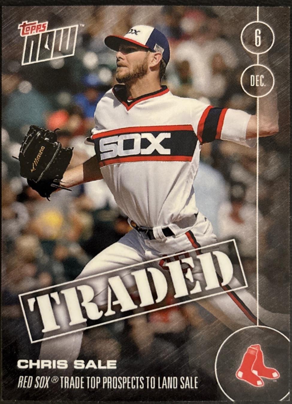 Chris Sale #OS-36 2016 Topps Now Off Season Baseball