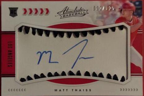 Matt Thaiss #121 2020 Panini Absolute Baseball