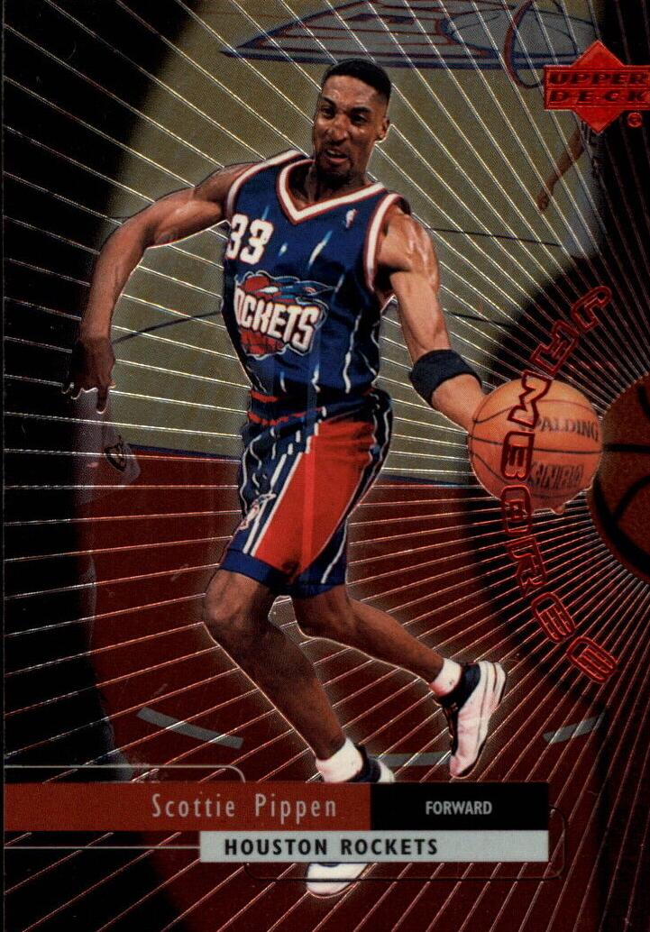 Scottie Pippen #J10 Basketball Cards 1999 Upper Deck Jamboree