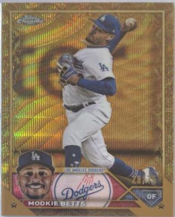 Mookie Betts [Wave Gold] #50