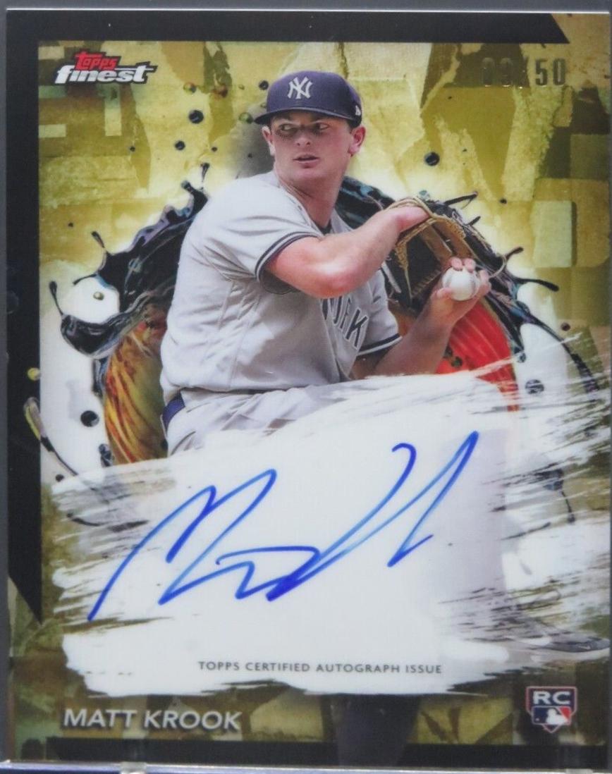 Matt Krook [Gold Refractor] #FA-MK