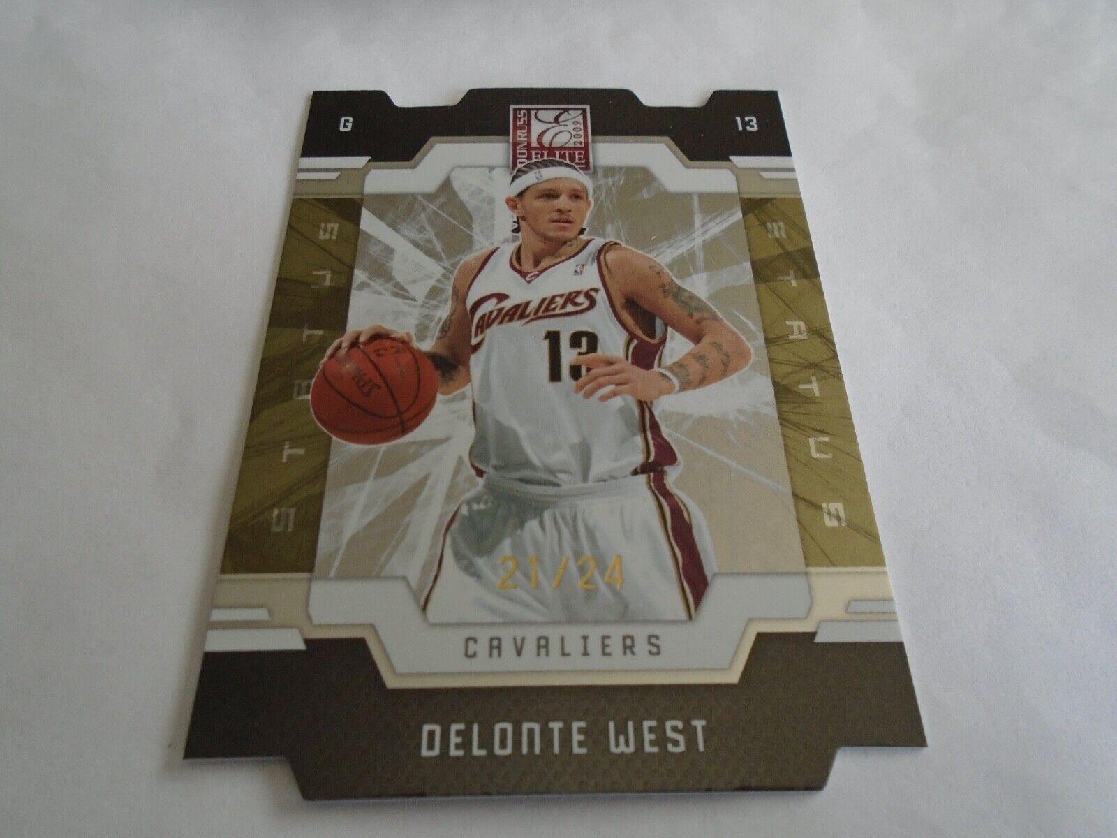 Delonte West #19 2009-10 Donruss Elite Basketball