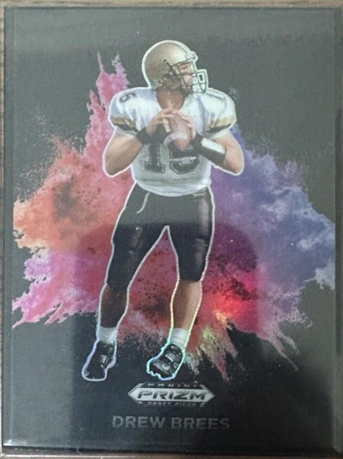 Drew Brees #CB-35 2024 Panini Prizm Draft Picks Color Blast Football