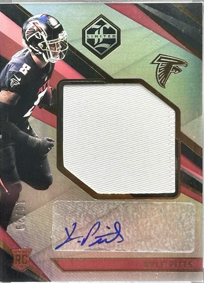Kyle Pitts [Patch Autograph Holographic Spotlight] #153