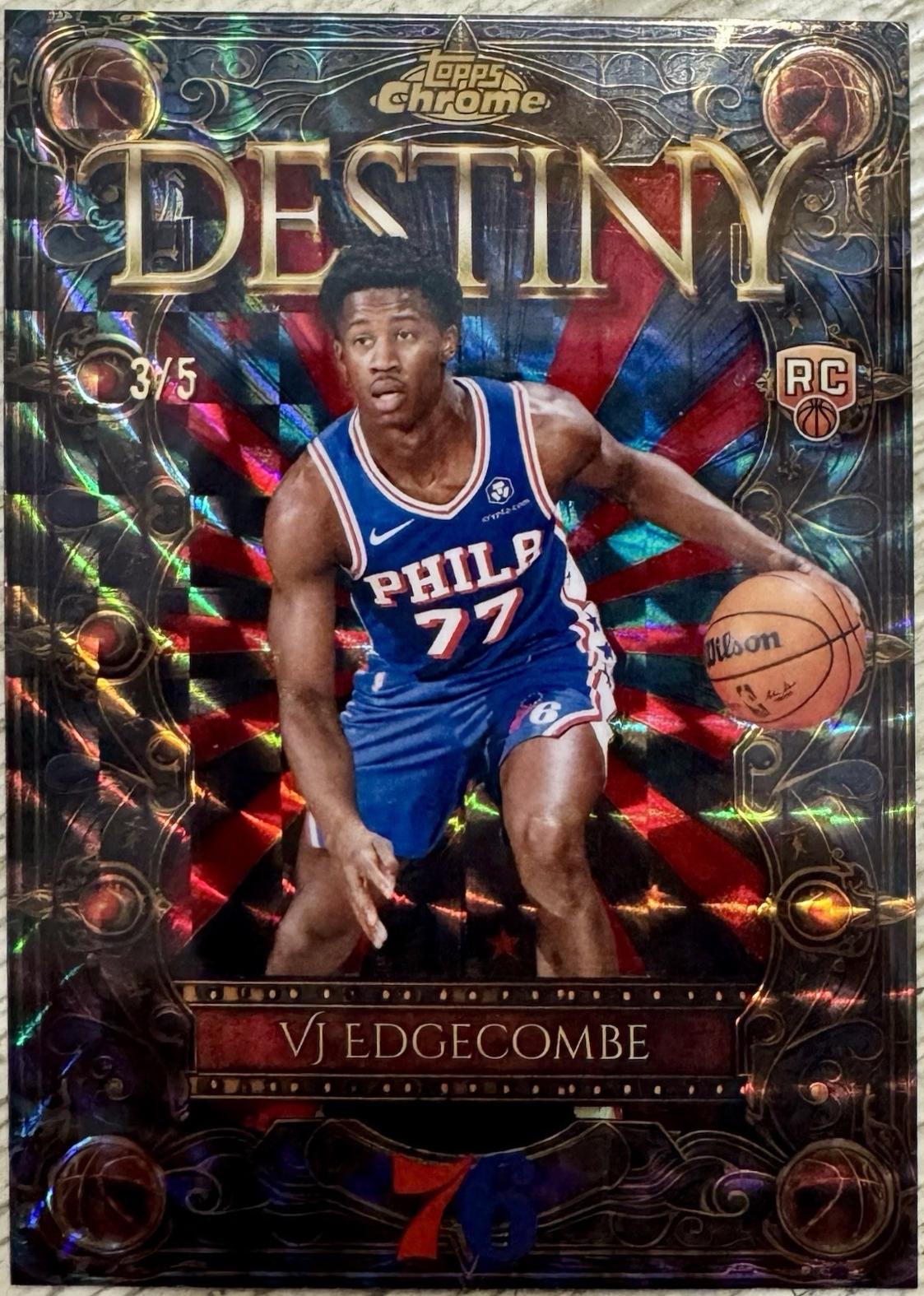 VJ Edgecombe [Refractor Red] #D-3