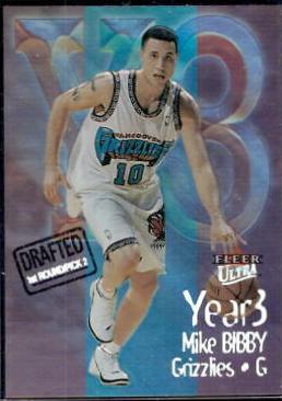 Mike Bibby #1 Basketball Cards 2000 Ultra Year 3