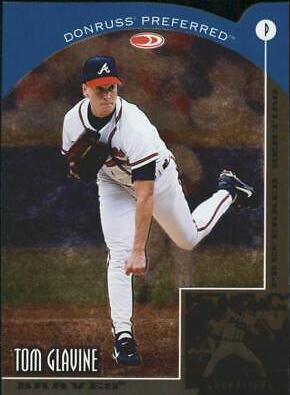 Tom Glavine #52 Baseball Cards 1998 Donruss Preferred