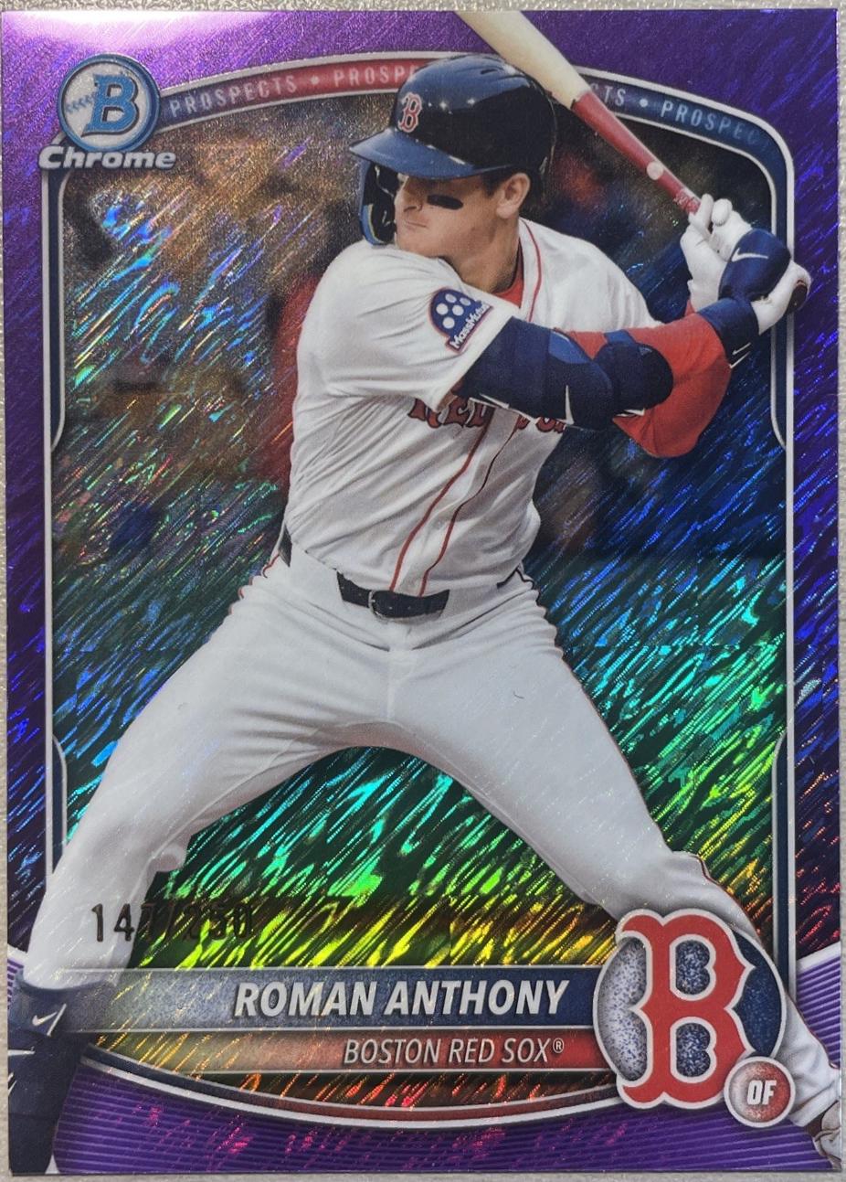 Roman Anthony [Purple Shimmer] #BCP-167 Prices | 2025 Bowman
