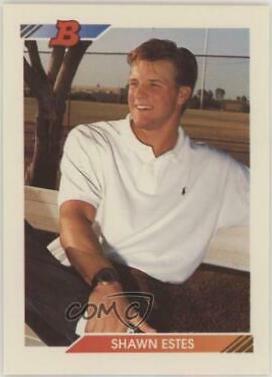 Shawn Estes #151 Baseball Cards 1992 Bowman