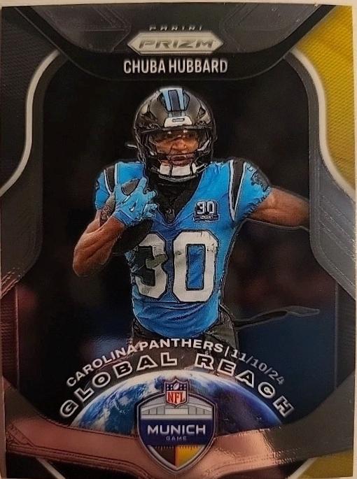 2025 Chuba Hubbard #9
