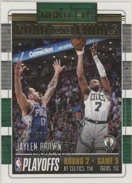 Jaylen Brown #64 Basketball Cards 2018 Panini Hoops Road to the Finals