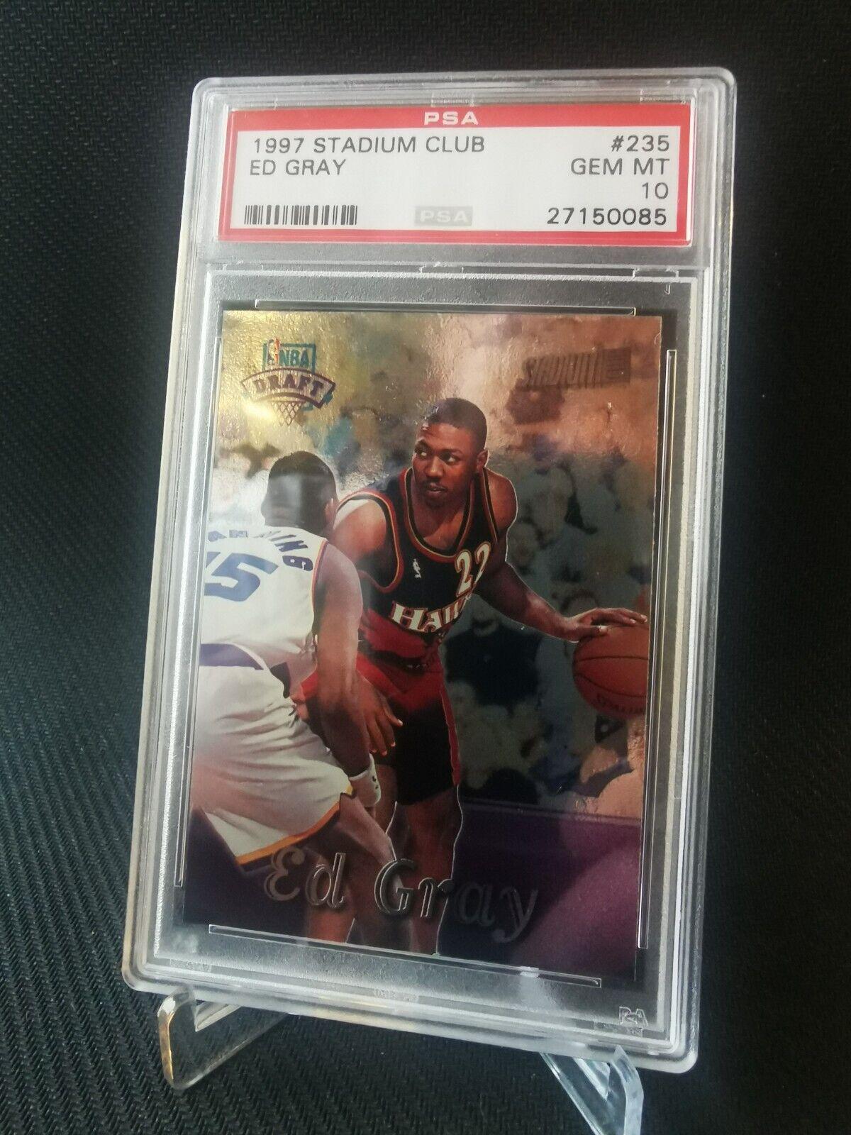 Ed Gray #235 Basketball Cards 1997 Stadium Club