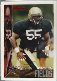 Mark Fields #13 Football Cards 1995 Bowman