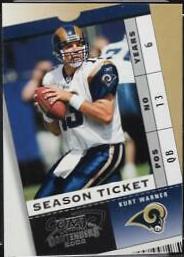 Kurt Warner #34 2003 Playoff Contenders Football