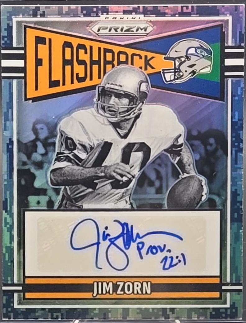 Jim Zorn [Navy Camo] #FLA-JZN