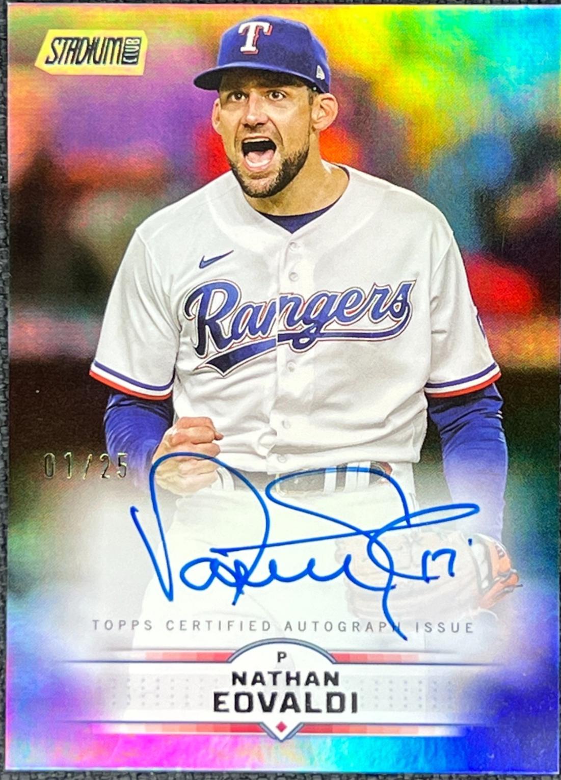 Nathan Eovaldi [Rainbow Foilboard] #SCBA-NE