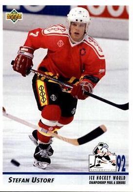 Stefan Ustorf #371 Hockey Cards 1992 Upper Deck