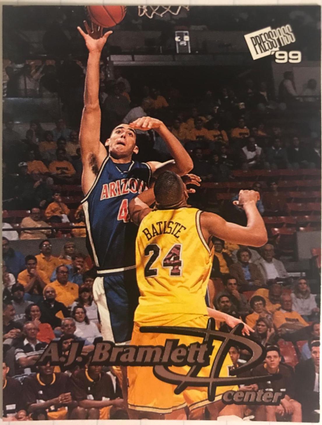 A.J. Bramlett #30 Basketball Cards 1999 Press Pass