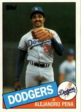 Alejandro Pena (1985 Topps)