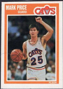Mark Price #29 Basketball Cards 1989 Fleer