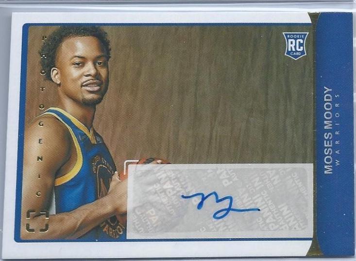 Moses Moody #RS-MOO Basketball Cards 2021 Panini PhotoGenic Rookie Autographs