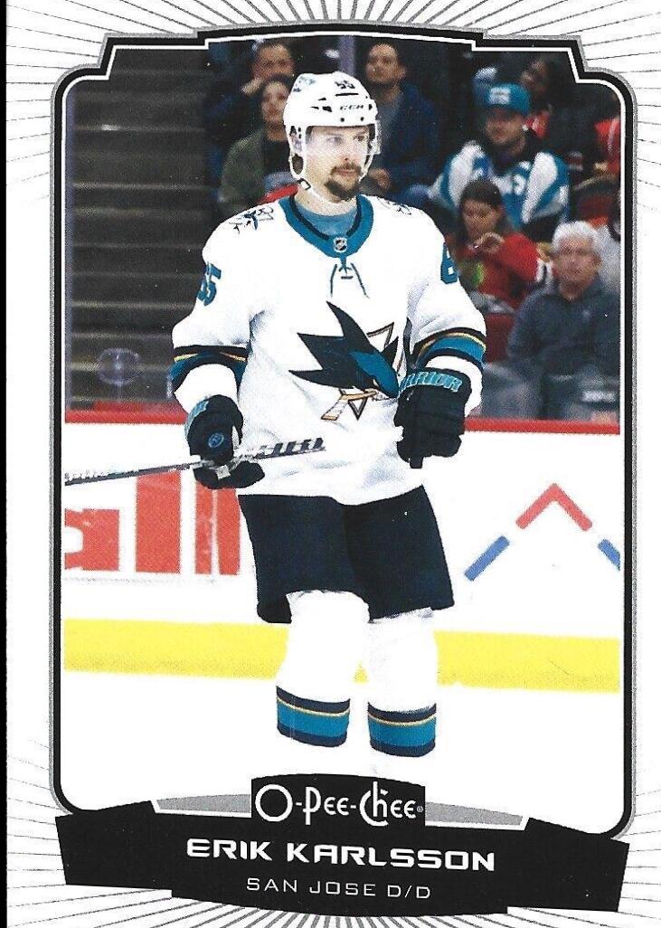 Erik Karlsson #154 2022-23 O-Pee-Chee Hockey